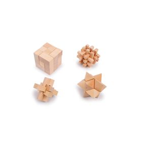 Puzzle in legno Small Foot set 4 pz