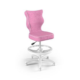 Sedia ergonomica per bambini regolabile in altezza 119-142 cm - rosa, ENTELO