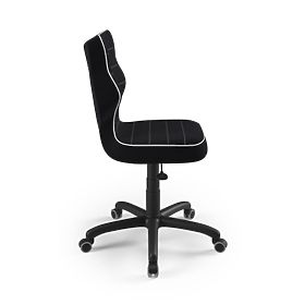 Sedia ergonomica per scrivania regolabile in altezza 146-176,5 cm - nero, ENTELO