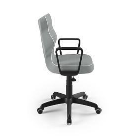 Sedia da ufficio regolabile in altezza 159-188 cm - grigia, ENTELO