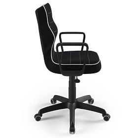 Sedia da ufficio regolabile in altezza 159-188 cm - nero, ENTELO