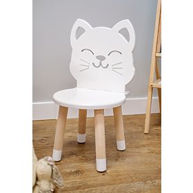 Sedia per bambini - Gattino - bianca, Ourbaby®