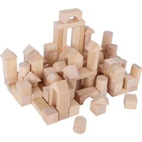 Small Foot Cubi in legno naturale 100 pz