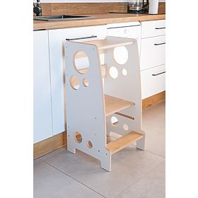 Torre di apprendimento Montessori Anelli Scandi, Ourbaby®